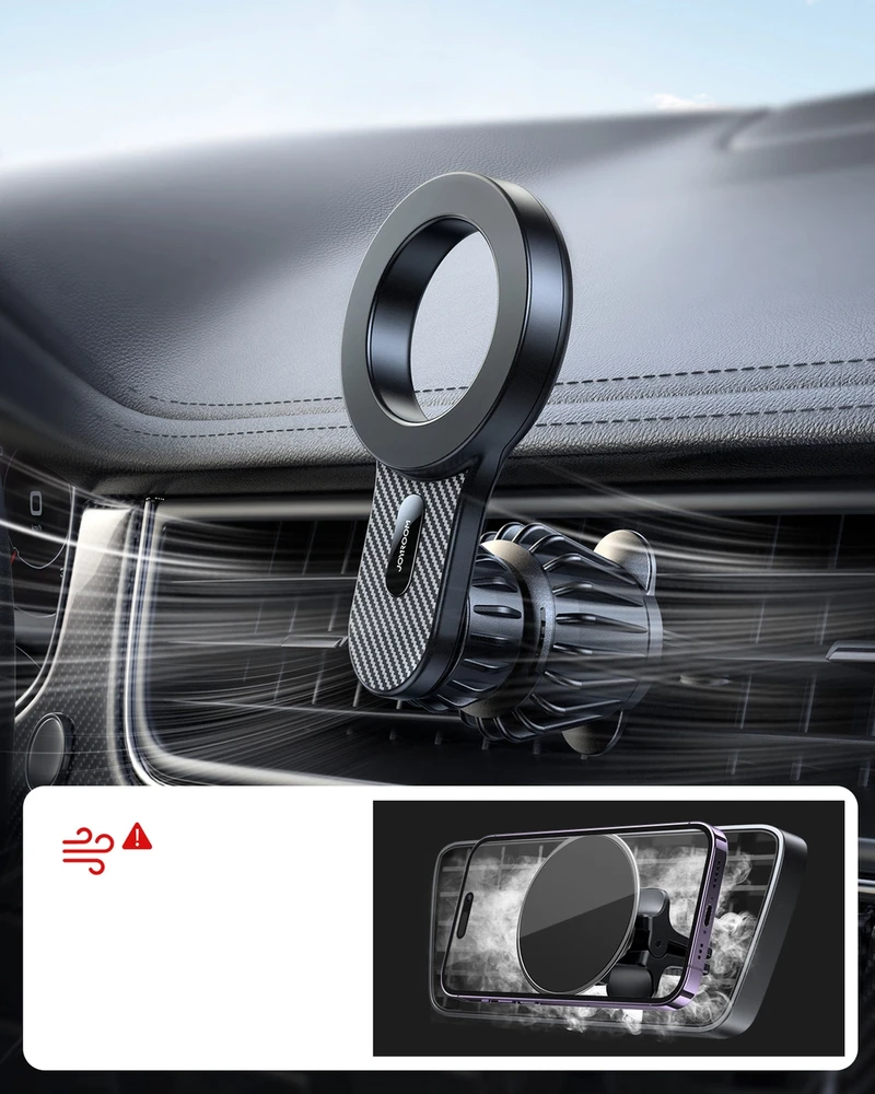 Magnetinis orlaidės automobilio laikiklis Joyroom JR-ZS355 (juodas)
