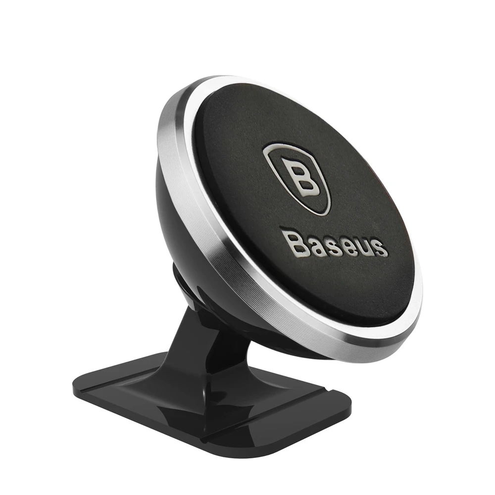 Baseus Magnetic automobilinis laikiklis išmaniajam telefonui (sidabrinis)