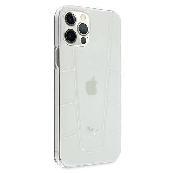 Mercedes MEHCP12MCLCT Apple iPhone 12/12 Pro 6,1″ skaidrus kietas dėklas Line