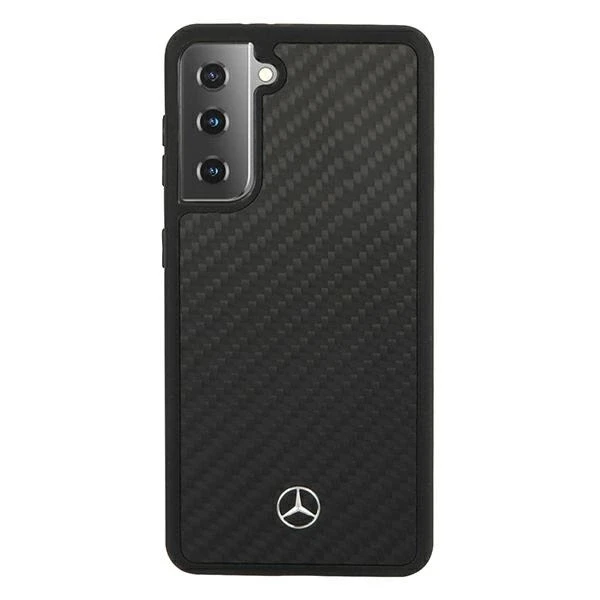 Mercedes MEHCS21MRCABK S21+ G996 juodos spalvos carbon kietas dėklas Dynamic Line