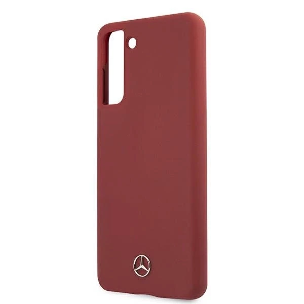 Mercedes MEHCS21MSILRE S21+ G996 red kietas dėklas Silicone Line