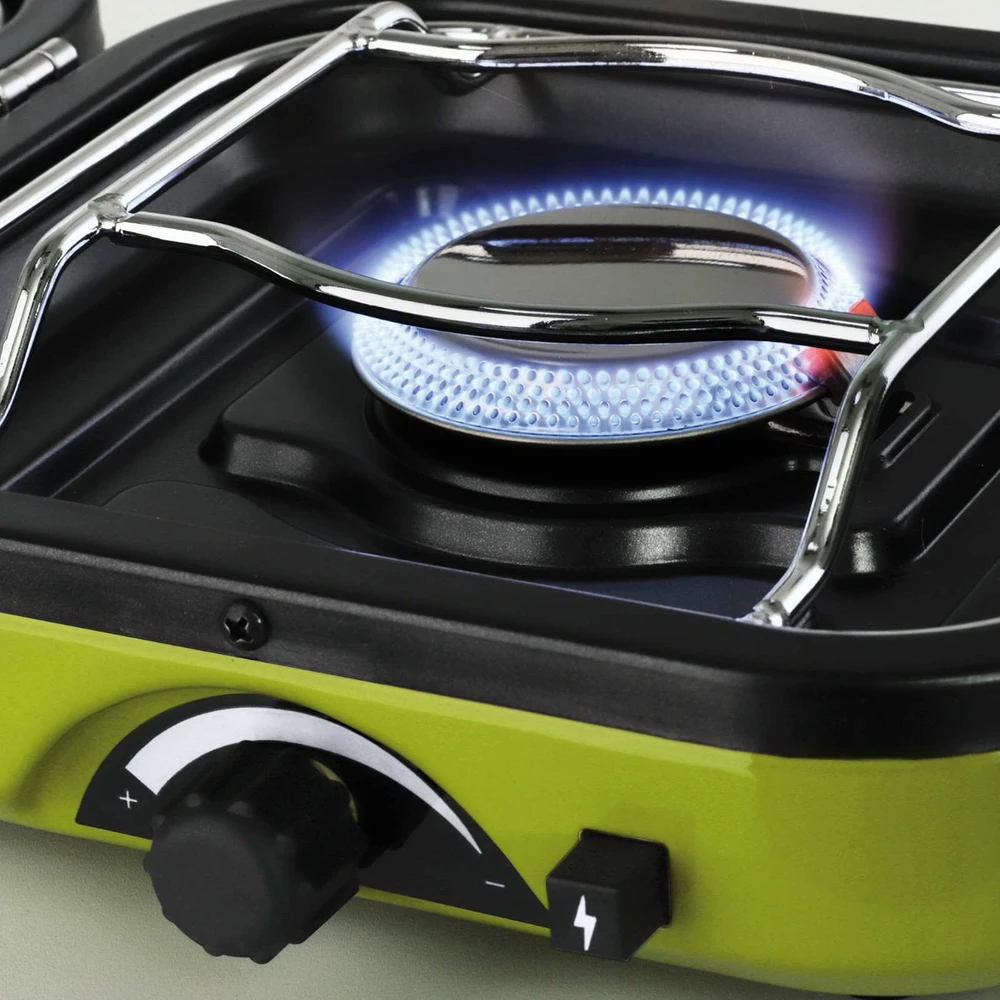 Meva dujinė turistinė dvivietė viryklė DUAL COMPACT + GRILL