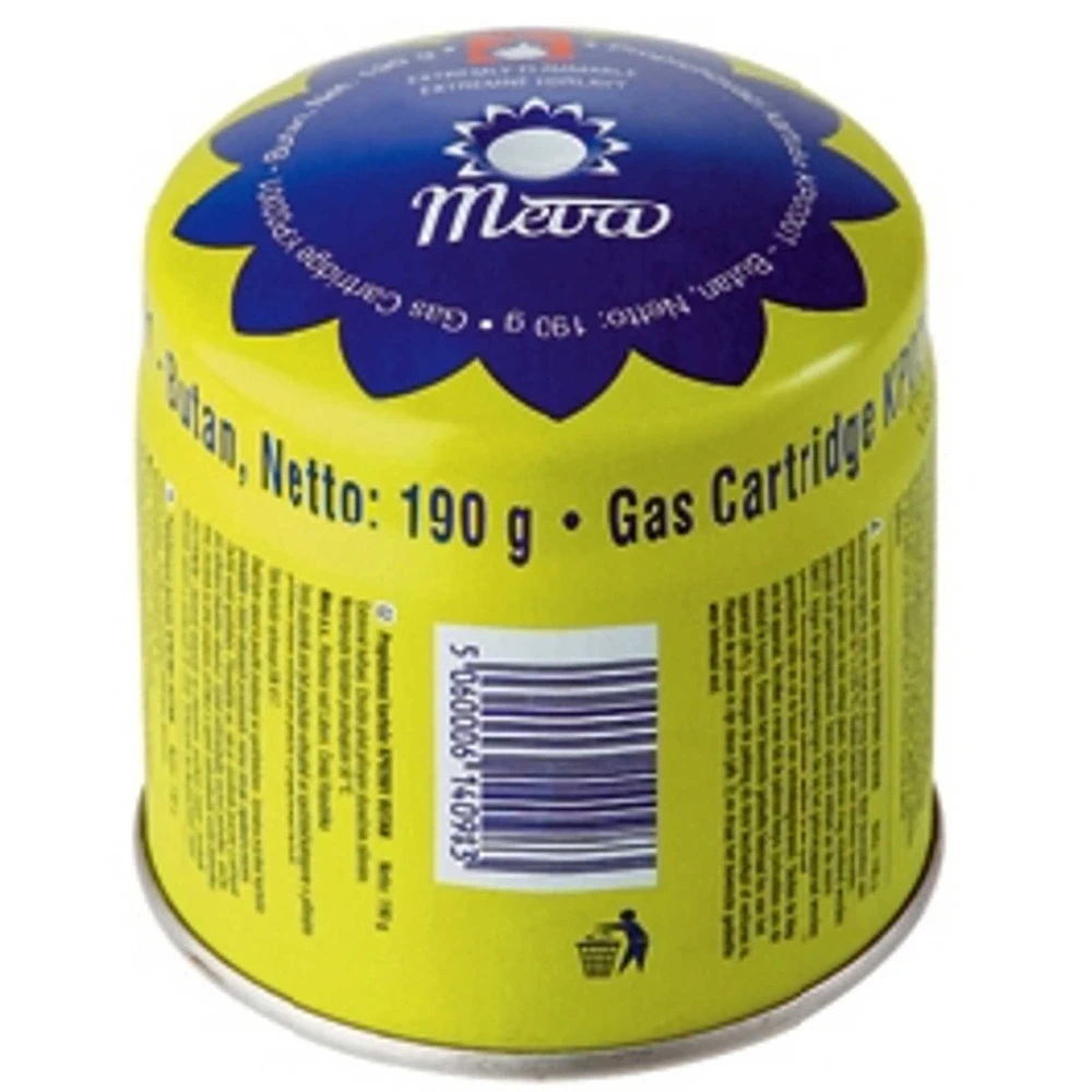 meva Kartušas, dujinės kasetės įdėklas dujinei viryklei - pradurtas, 190g