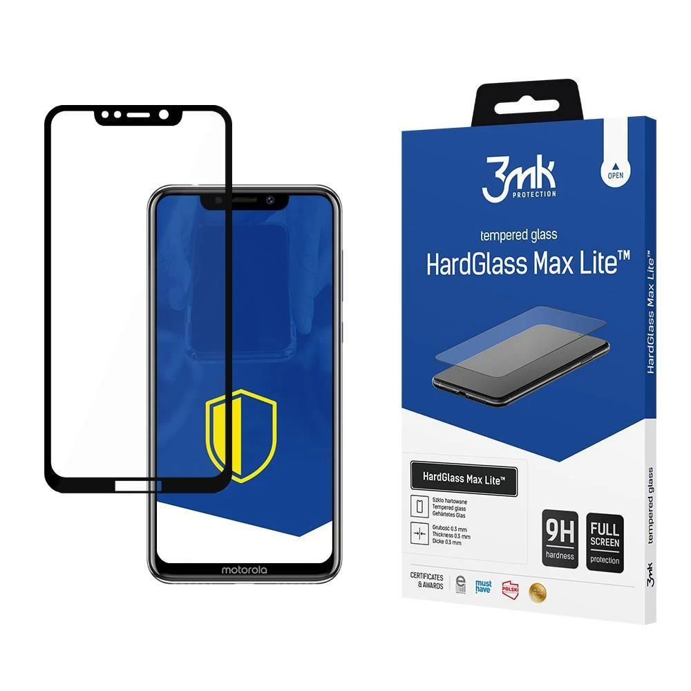 3MK HG Max Lite Motorola P30 juodas