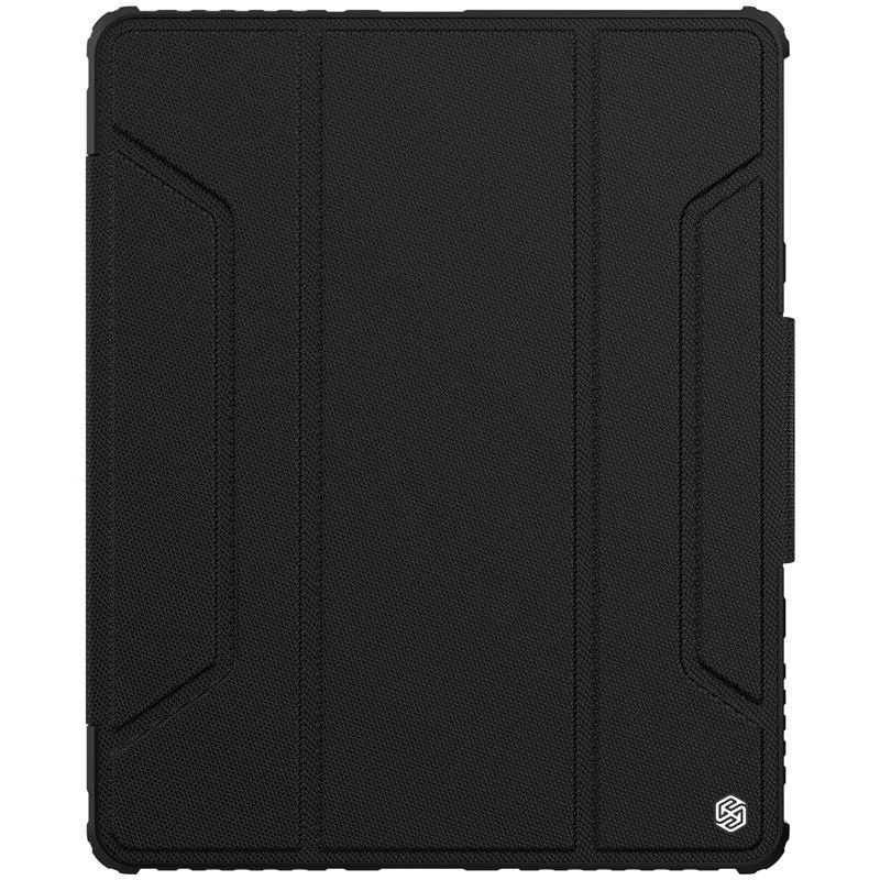 Nillkin Bumper PRO Protective Stand dėklas skirtas Apple iPad Pro 12.9 2020/2021/2022/ Air 13 2024/2025 juodos spalvos