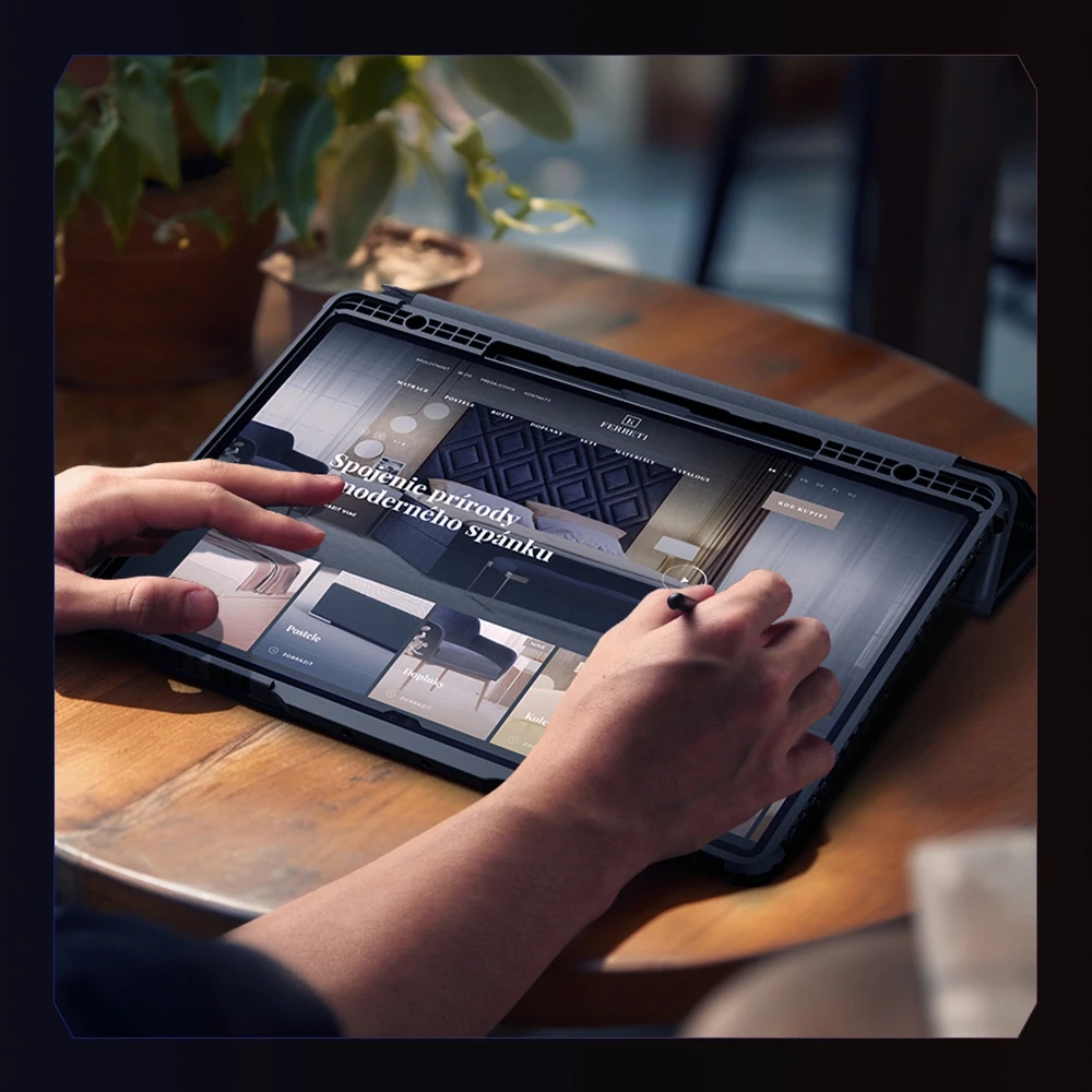 Nillkin Bumper Odinis dėklas Pro case for SAM Tab S9 Ultra