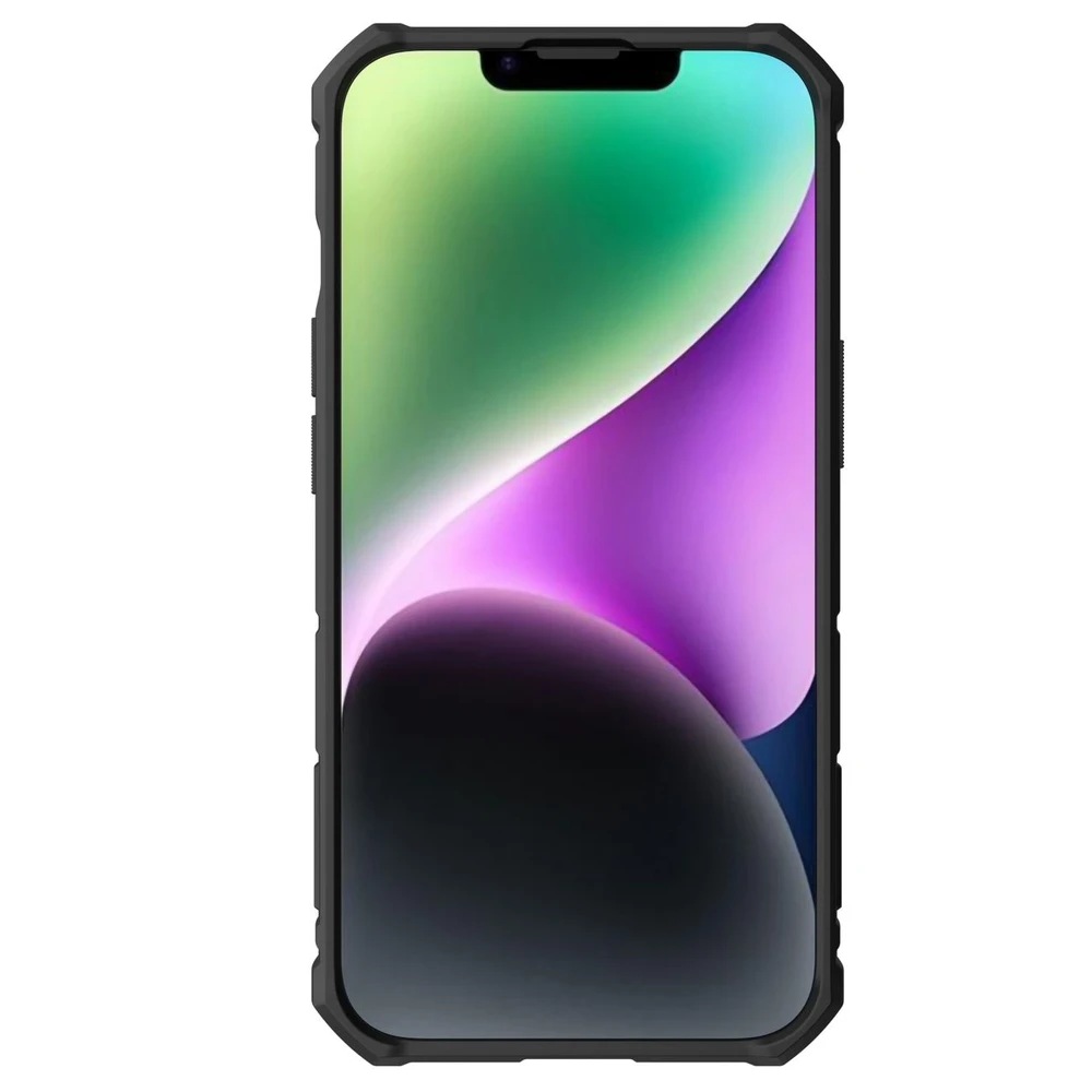 Nillkin CamShield Armor Pro Apple iPhone 14 Plus armored with camera ring stand dėklas telefonui mėlynos spalvos