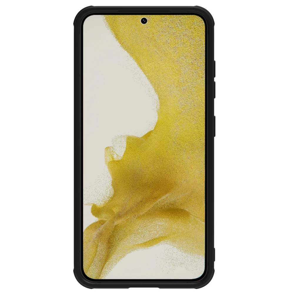 Nillkin CamShield Leather S Samsung Galaxy S23 Plus camera dėklas telefonui juodos spalvos