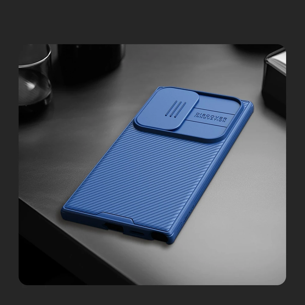 Dėklas Nillkin CamShield Pro Samsung S928 S24 Ultra juodas