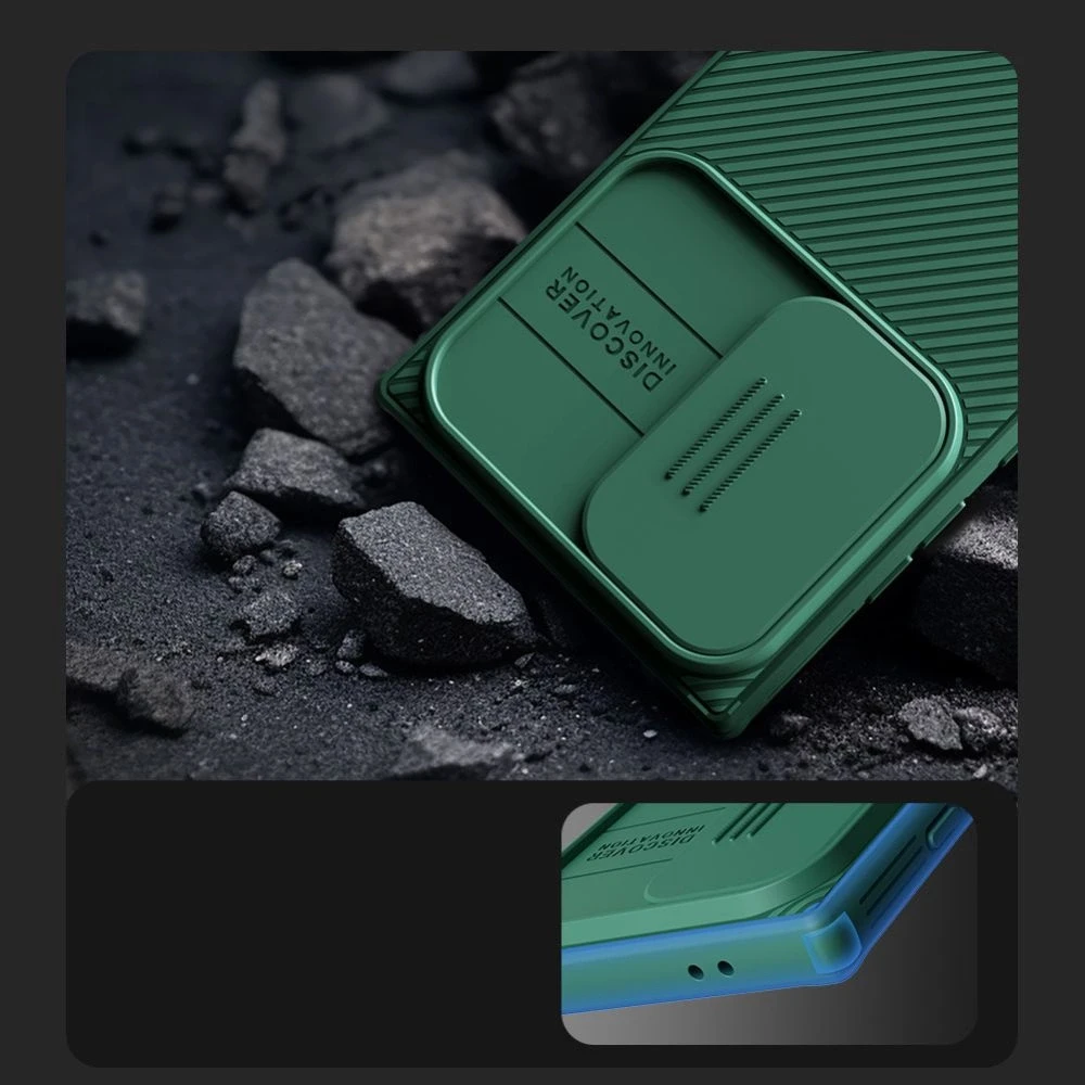 Dėklas Nillkin CamShield Pro Samsung S928 S24 Ultra juodas
