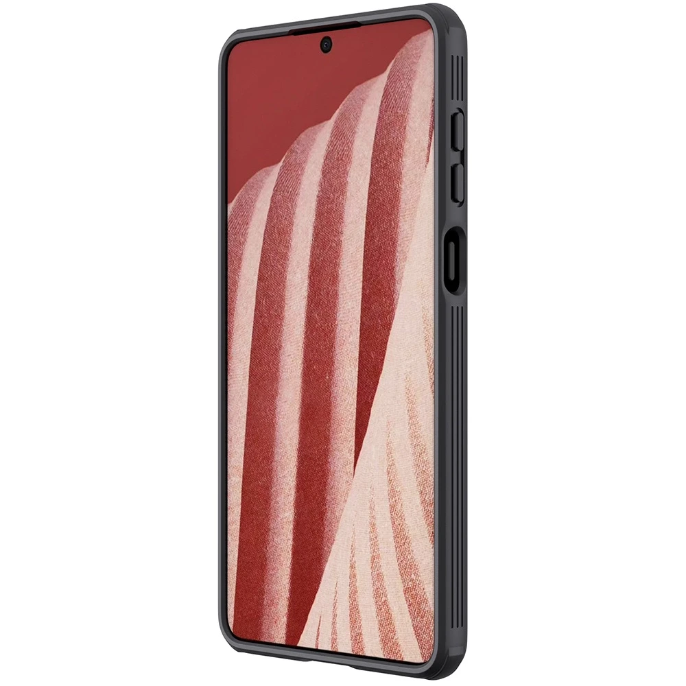 Nillkin CamShield Pro Armored Camera Protector Samsung Galaxy A73 dėklas telefonui juodos spalvos