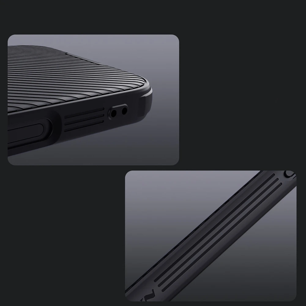 Nillkin CamShield PRO Hard Apple iPhone 16 dėklas telefonui juodos spalvos