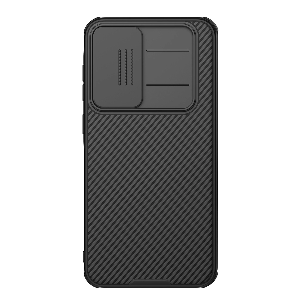 Nillkin CamShield PRO Hard Case skirta Samsung Galaxy A36 5G dėklas telefonui juodos spalvos