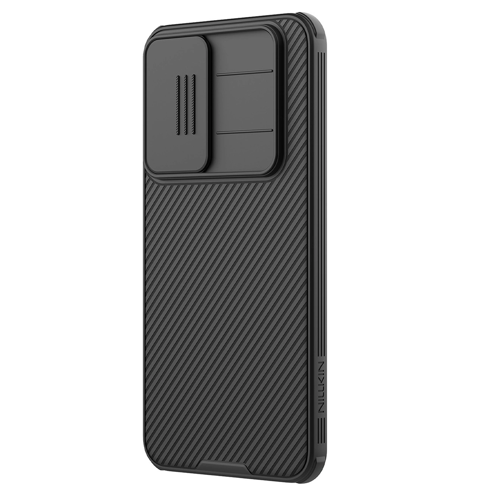 Nillkin CamShield PRO Hard Case skirta Samsung Galaxy A36 5G dėklas telefonui juodos spalvos