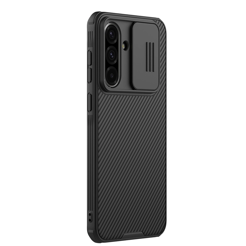Nillkin CamShield PRO Hard Case skirta Samsung Galaxy A36 5G dėklas telefonui juodos spalvos