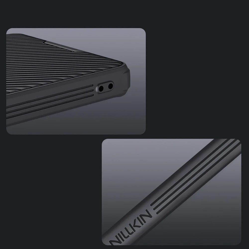 Nillkin CamShield PRO Hard Samsung Galaxy S25 Ultra dėklas telefonui juodos spalvos