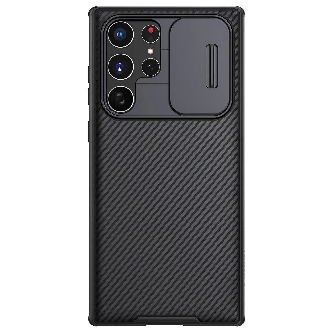 Dėklas Nillkin CamShield Pro skirtas SAMSUNG S22 ULTRA - juodas