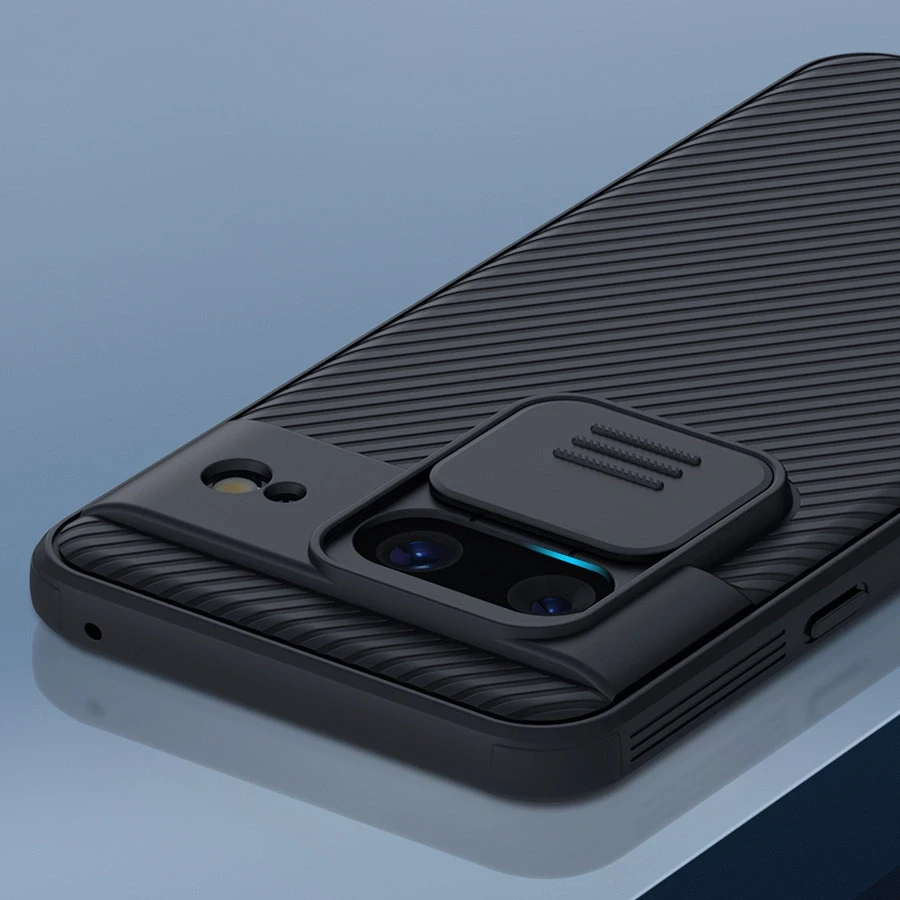 Nillkin CamShield PRO Hard Google Pixel 8 dėklas telefonui juodos spalvos