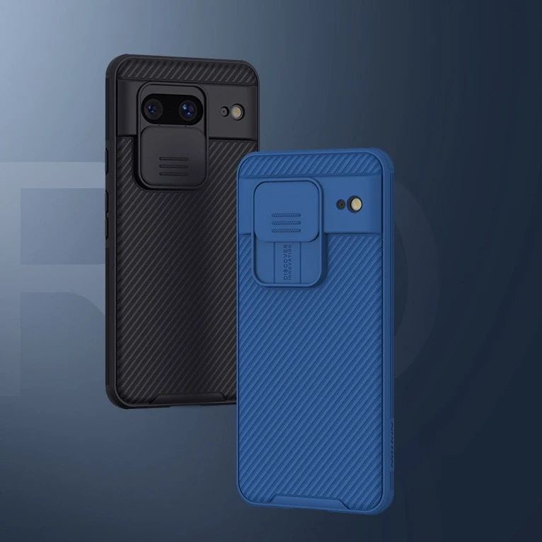 Nillkin CamShield PRO Hard Google Pixel 8 dėklas telefonui juodos spalvos