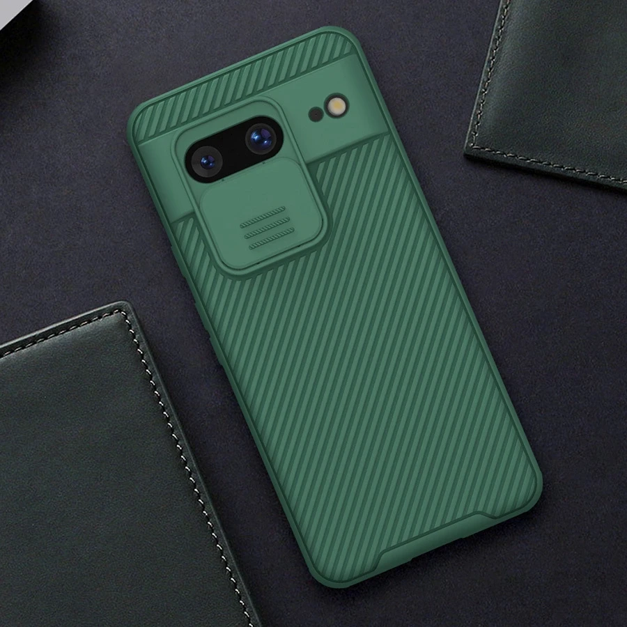 Nillkin CamShield PRO Hard Google Pixel 8 dėklas telefonui juodos spalvos
