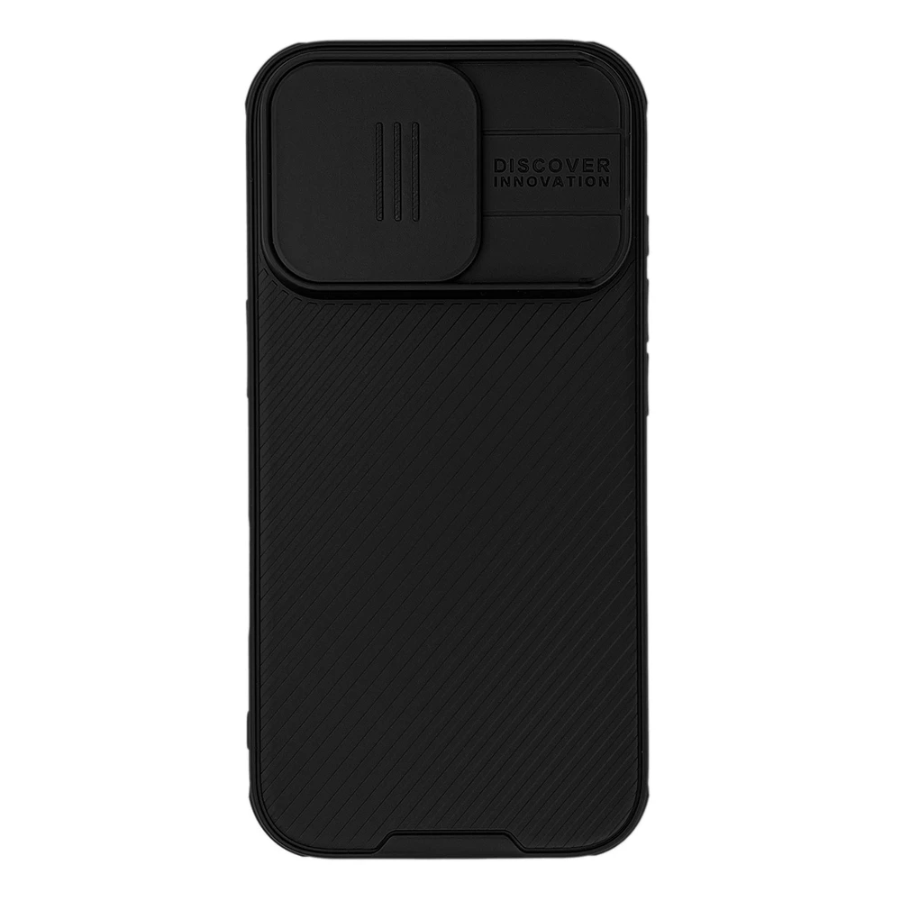 Nillkin CamShield PRO Hard Apple iPhone 16 Pro dėklas telefonui juodos spalvos