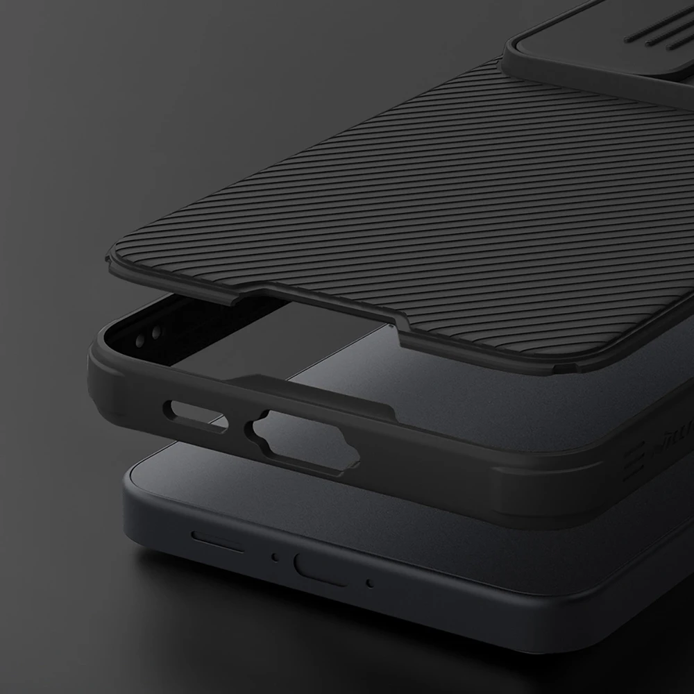 Dėklas Nillkin CamShield PRO Hard Samsung Galaxy S24 FE juodos spalvos