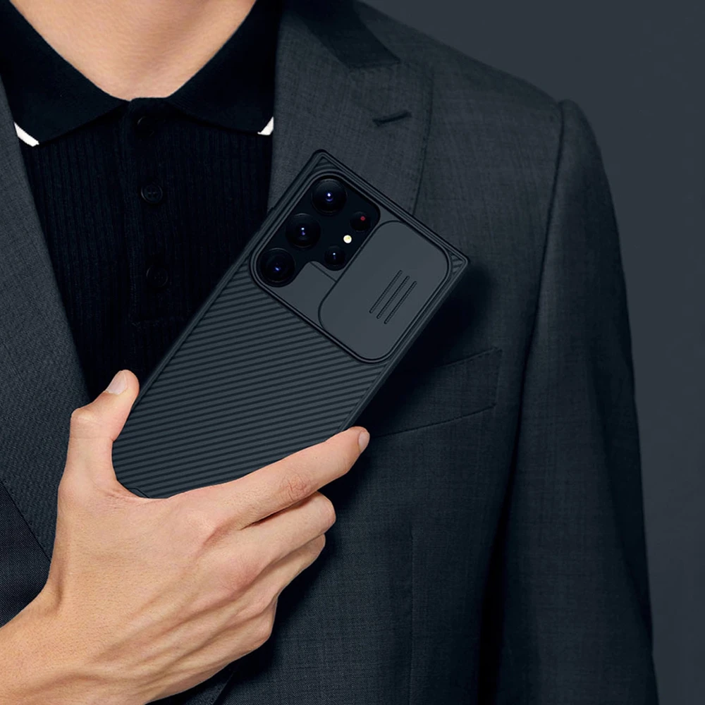 Nillkin CamShield Pro Case for Samsung Galaxy S23 Ultra - telefono dėklas