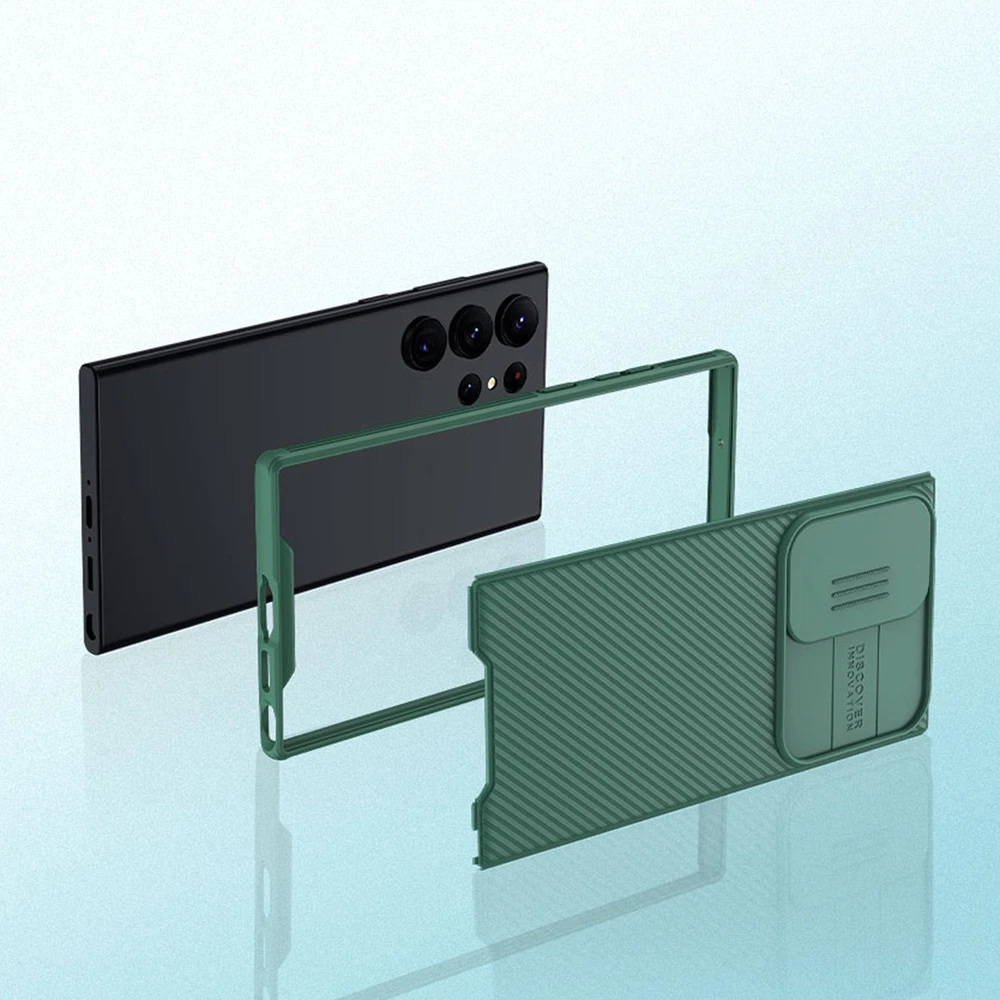 Nillkin CamShield Pro Case for Samsung Galaxy S23 Ultra - telefono dėklas