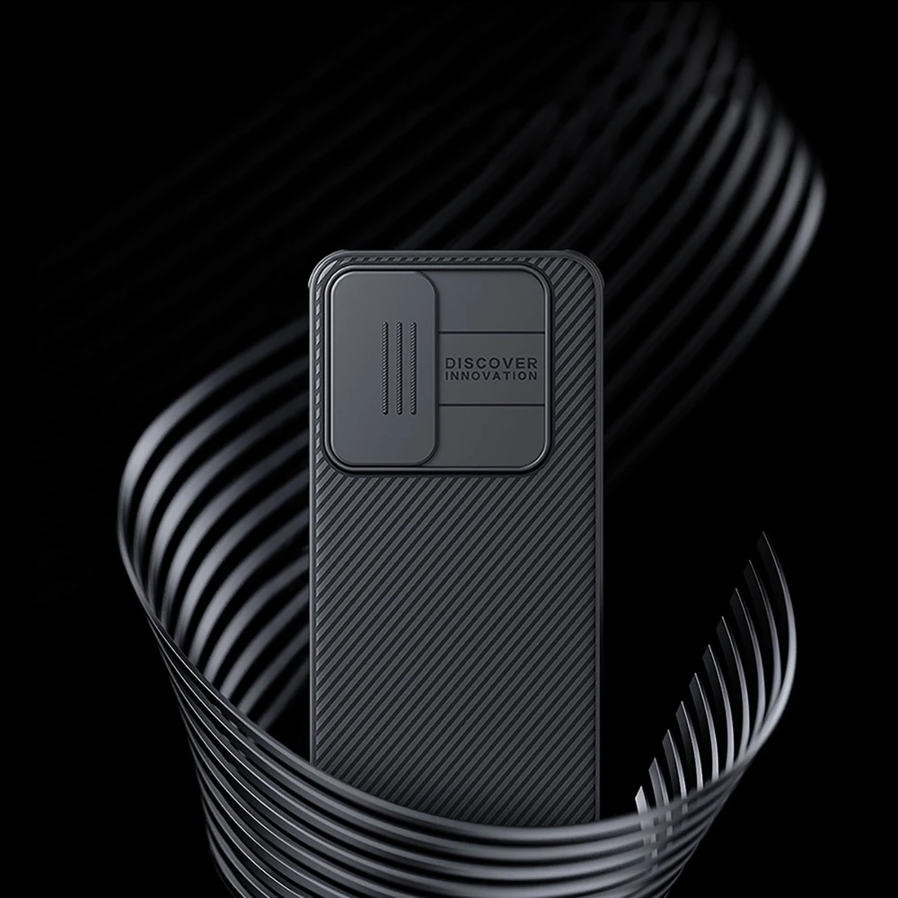 Dėklas Nillkin CamShield PRO Hard Samsung Galaxy S24 FE juodos spalvos