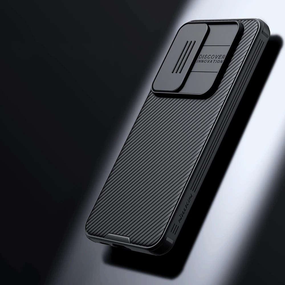 Dėklas Nillkin CamShield PRO Hard Samsung Galaxy S24 FE juodos spalvos