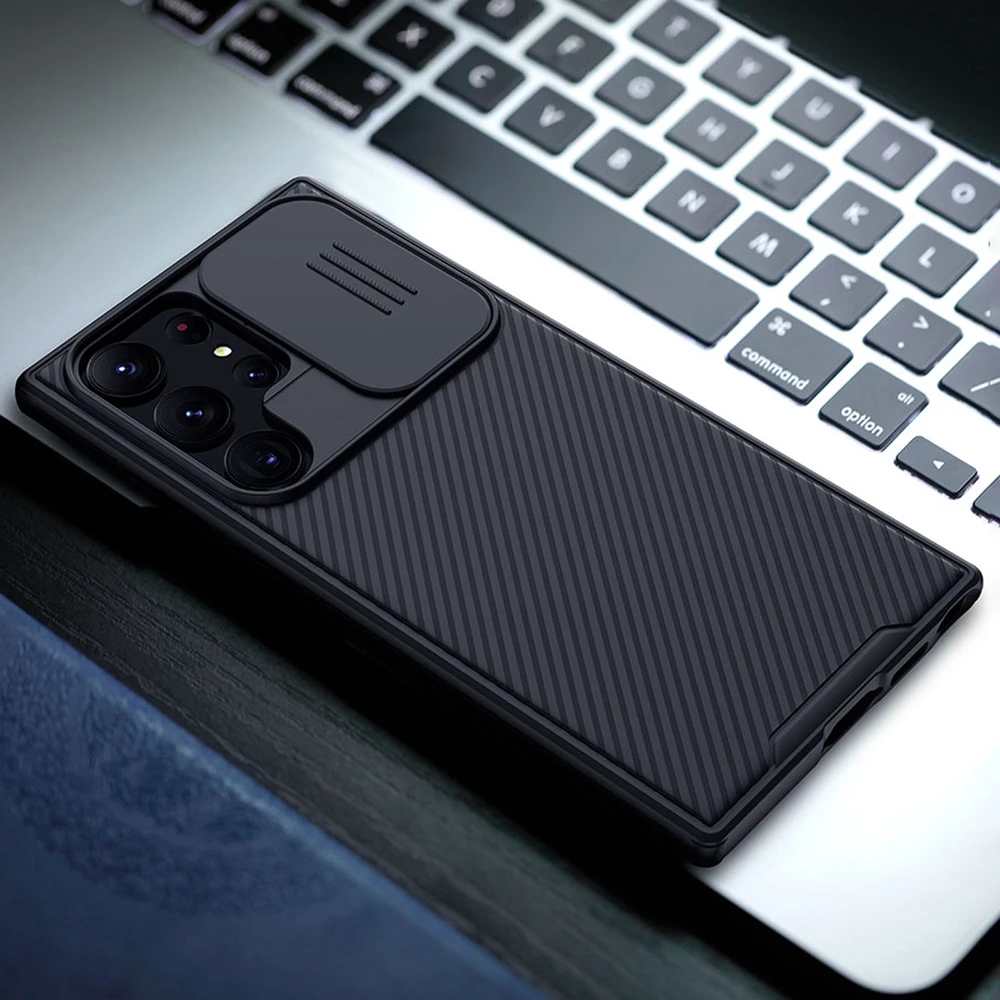 Nillkin CamShield Pro Case for Samsung Galaxy S23 Ultra - telefono dėklas
