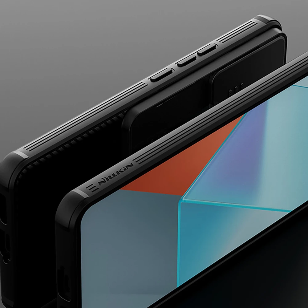 Xiaomi Redmi Note 13 Pro 5G Nillkin CamShield Pro dėklas telefonui juodos spalvos
