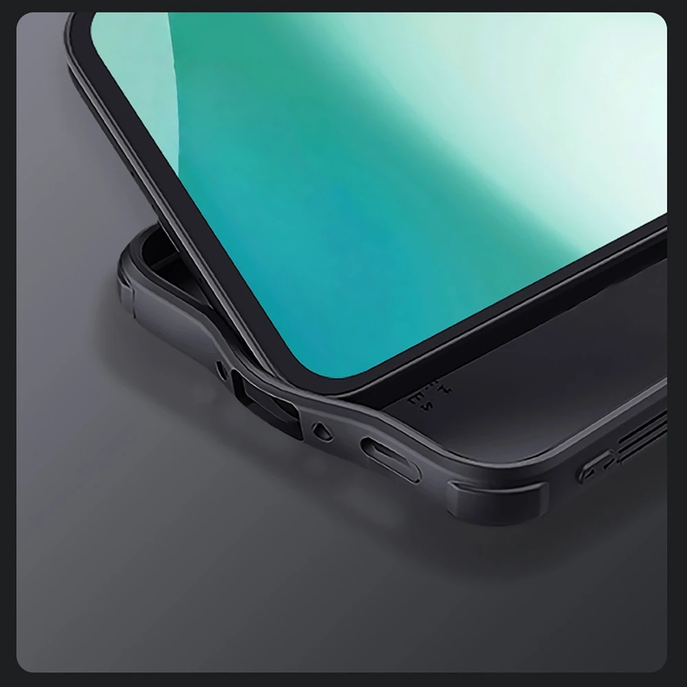 Nillkin CamShield PRO Magnetic Hard Case Samsung Galaxy A36 5G dėklas telefonui juodos spalvos