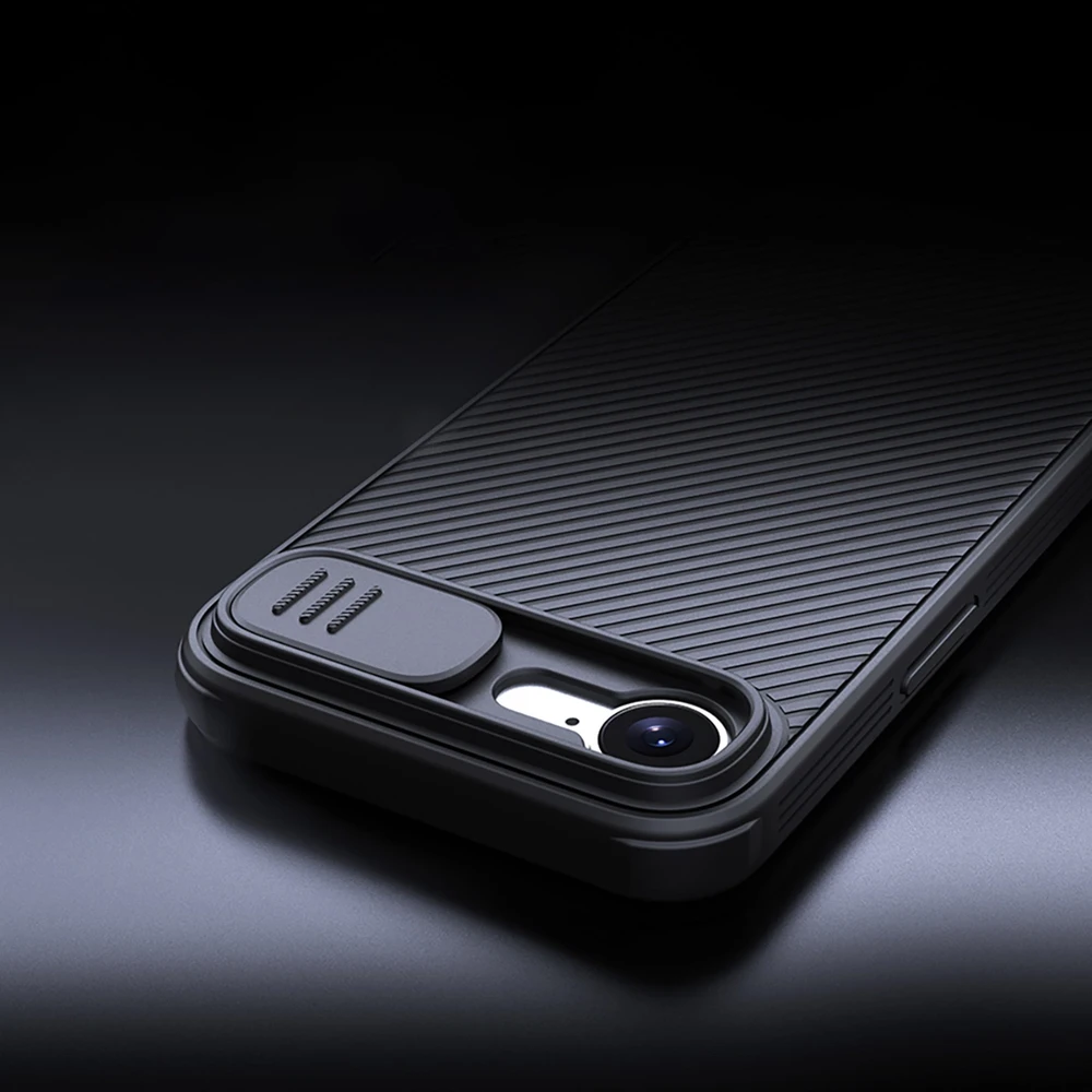 Nillkin CamShield Pro Magnetic Apple iPhone 16e – dėklas telefonui juodos spalvos