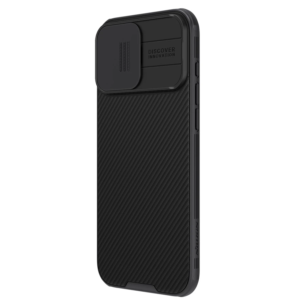 Nillkin CamShield Pro Magnetic Hard Apple iPhone 16 Pro dėklas telefonui juodos spalvos