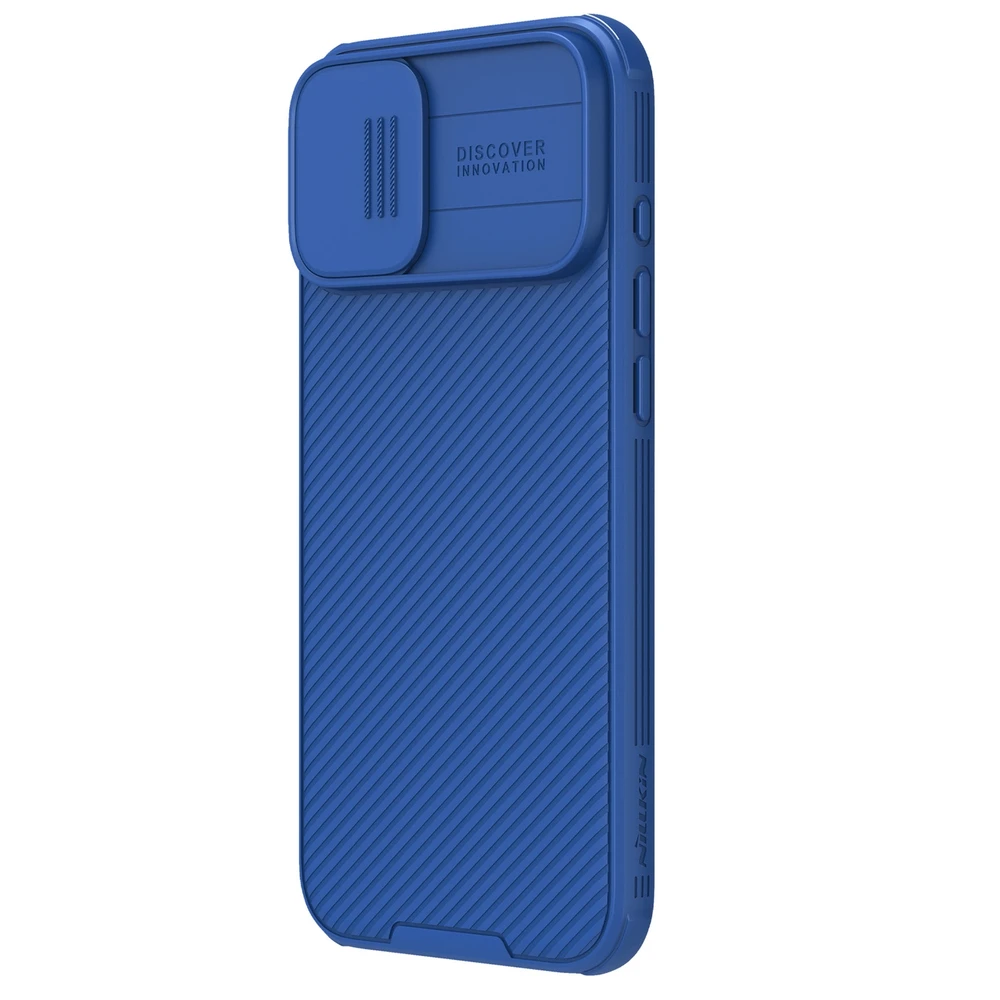 Nillkin CamShield Pro Magnetic Apple iPhone 16 – dėklas telefonui mėlynos spalvos