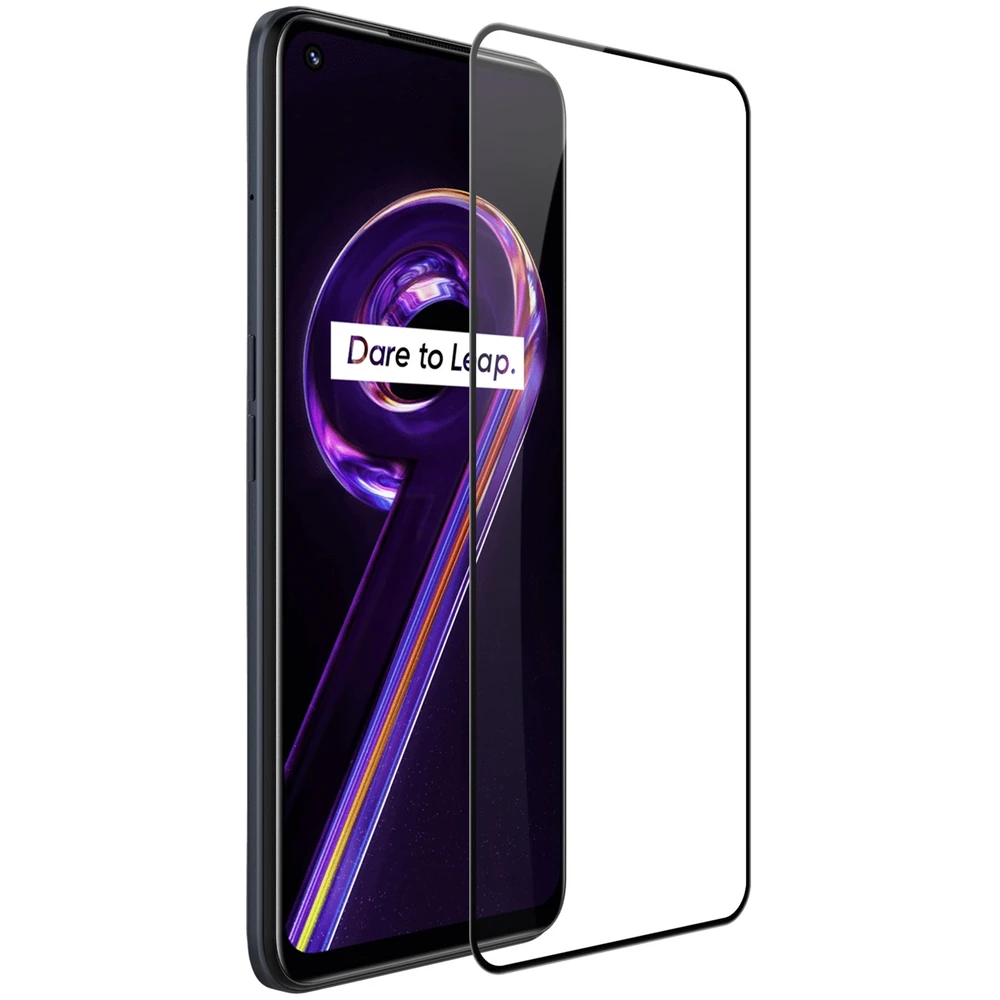 Nillkin CP+PRO ultra-thin full-screen apsauginis stiklas with 0.2 mm frame 9H Realme 9 Pro juodas