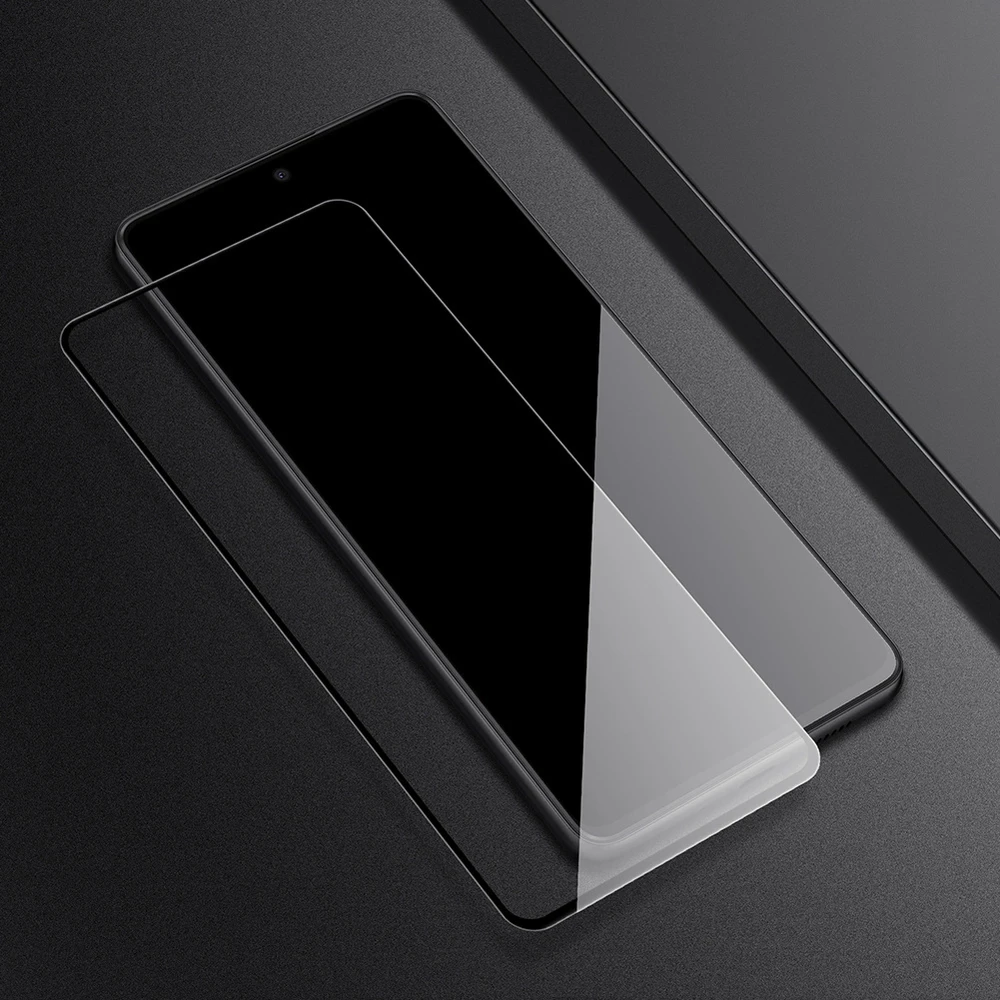 Nillkin CP+PRO ultra-thin full-screen apsauginis stiklas with 0.2 mm frame 9H Samsung Galaxy A73 juodas