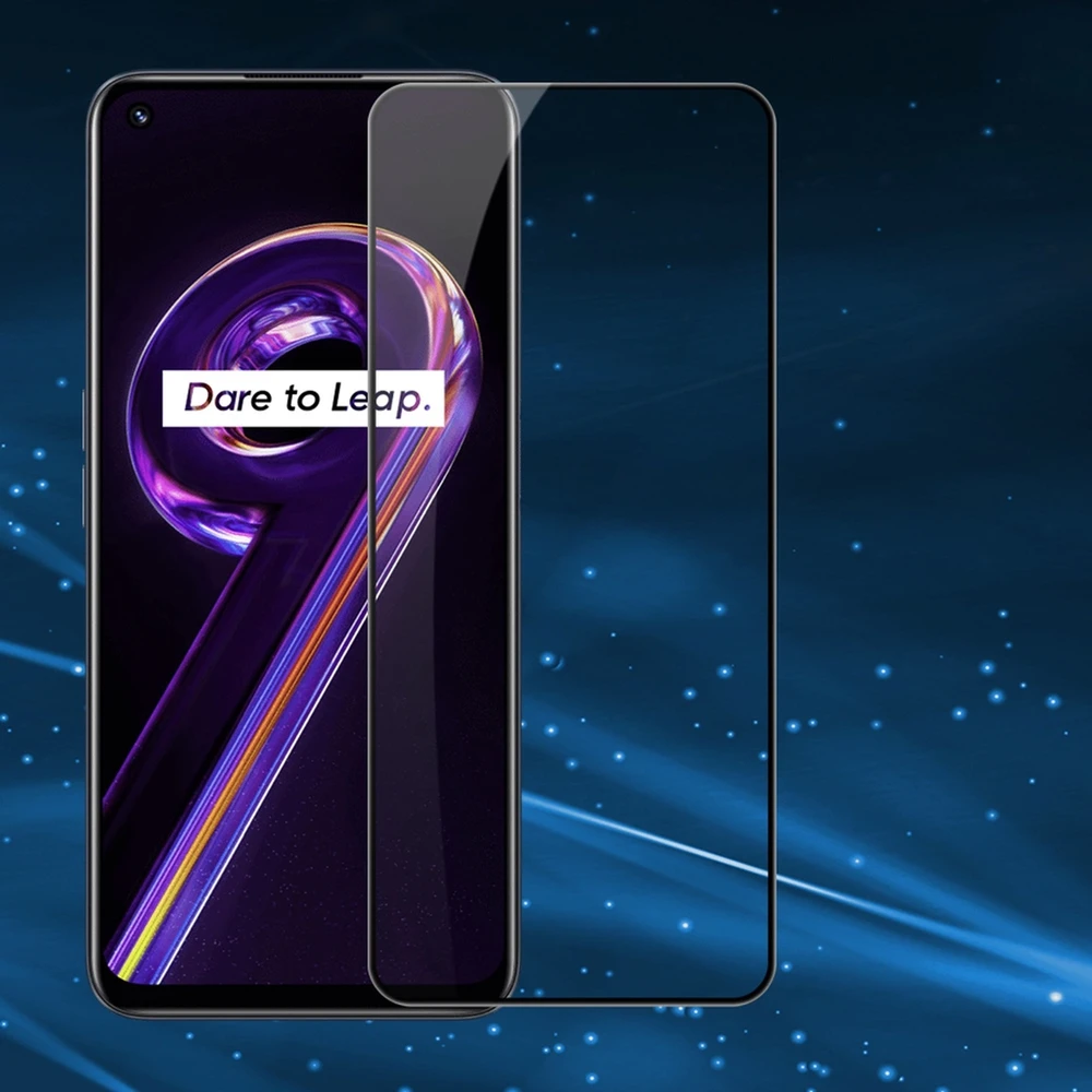 Nillkin CP+PRO ultra-thin full-screen apsauginis stiklas with 0.2 mm frame 9H Realme 9 Pro juodas