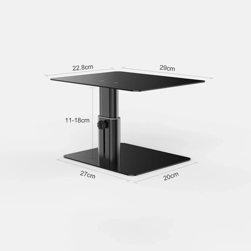 Stovas monitoriui / nešiojamam kompiuteriui Nillkin HighDesk (juodas)