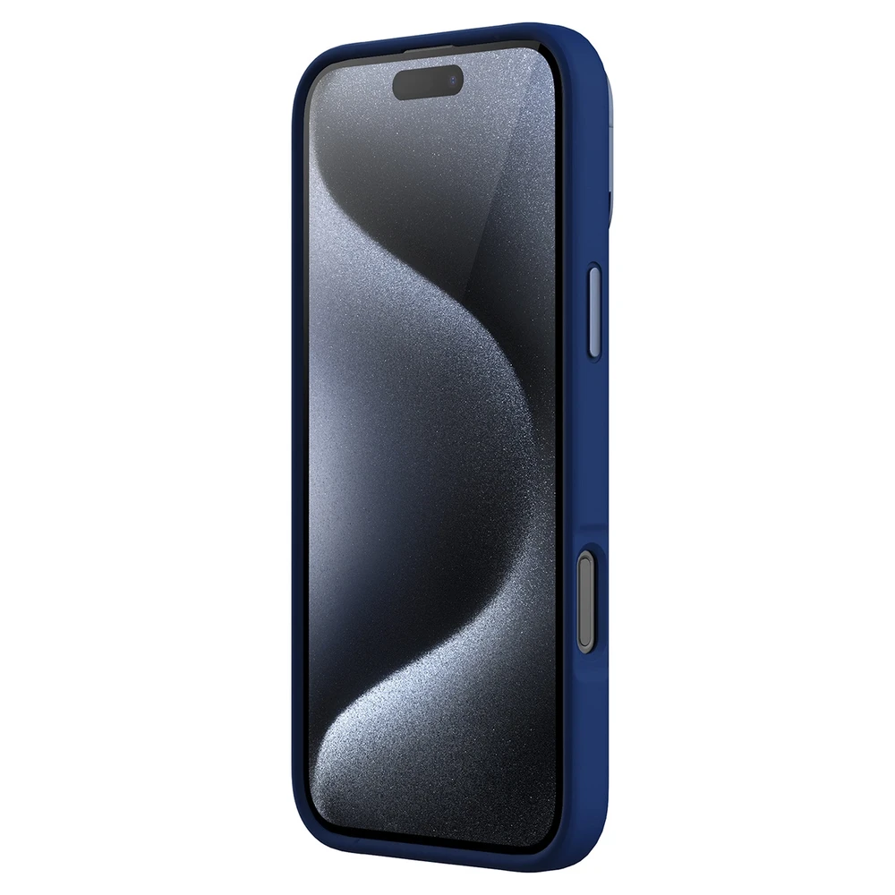 Nillkin LensWing magnetinis dėklas Apple iPhone 16 Pro Max (mėlynas)