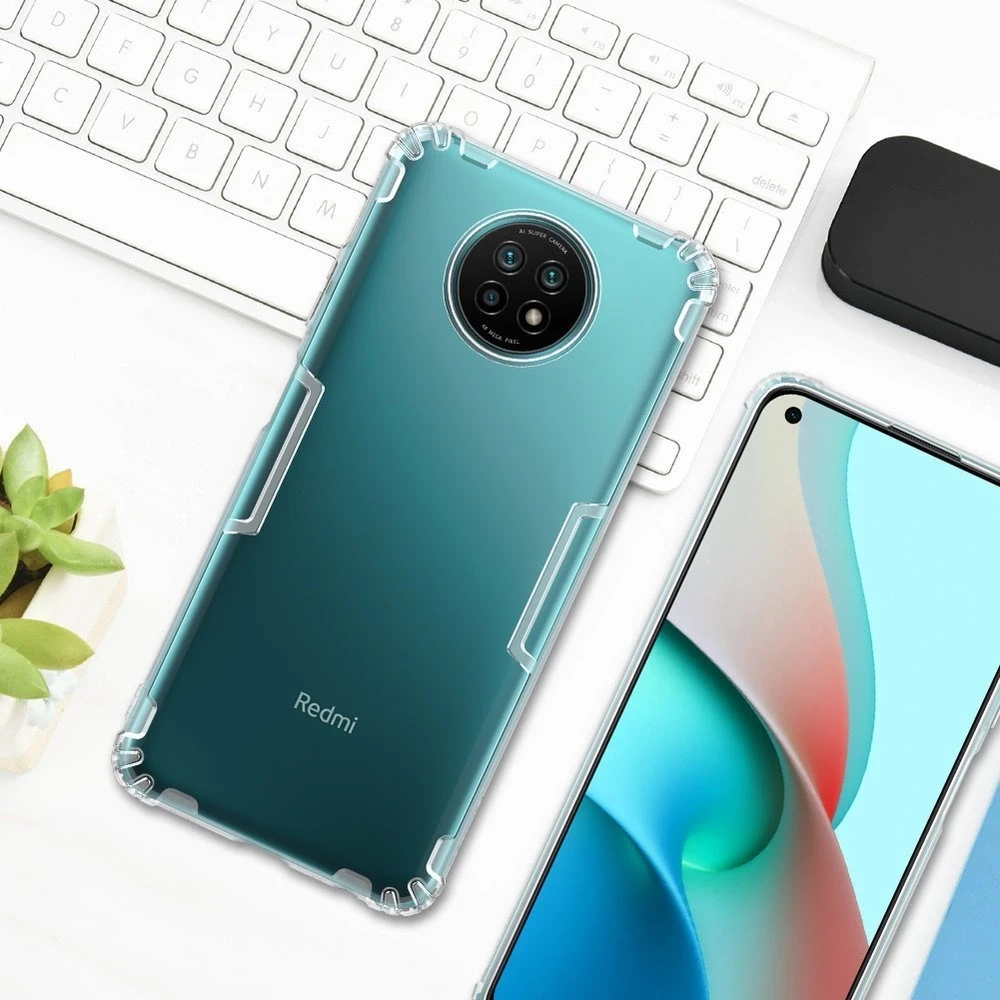 Dėklas NILLKIN NATURE CASE XIAOMI REDMI NOTE 9T / NOTE 9T 5G TRANSPARENT