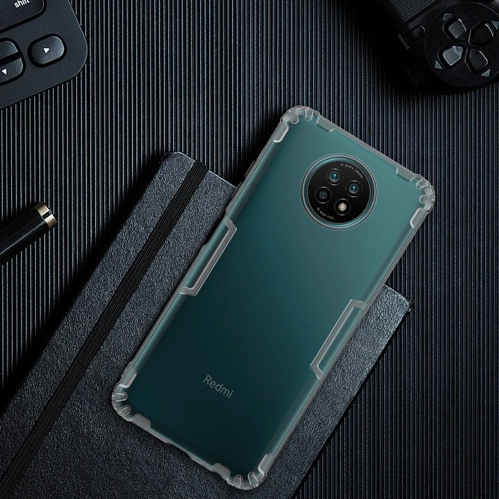 Dėklas NILLKIN NATURE CASE XIAOMI REDMI NOTE 9T / NOTE 9T 5G TRANSPARENT
