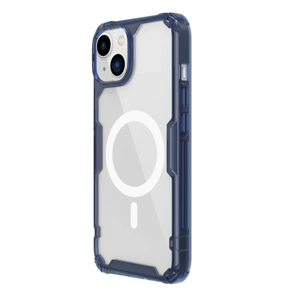 Nillkin Nature Pro armored with MagSafe Apple iPhone 15 Plus – dėklas telefonui mėlynos spalvos
