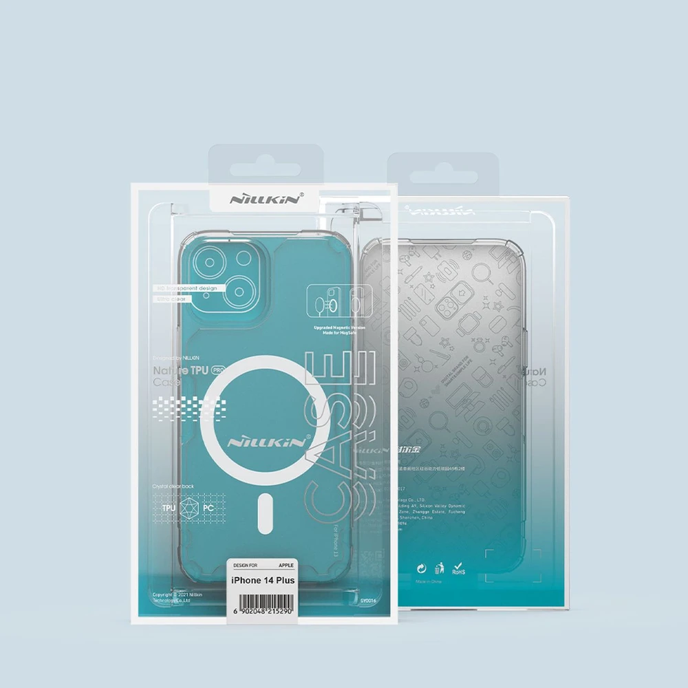 NILLKIN NATURE PRO MAGNETINIS DĖKLAS IPHONE 15 PLUS (6.7) SKAIDRUS
