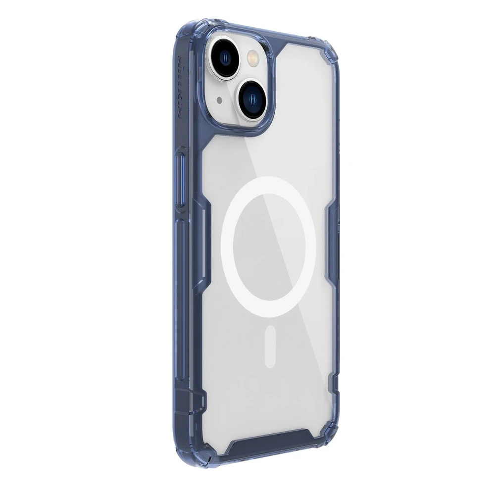 Nillkin Nature Pro armored with MagSafe Apple iPhone 15 Plus – dėklas telefonui mėlynos spalvos