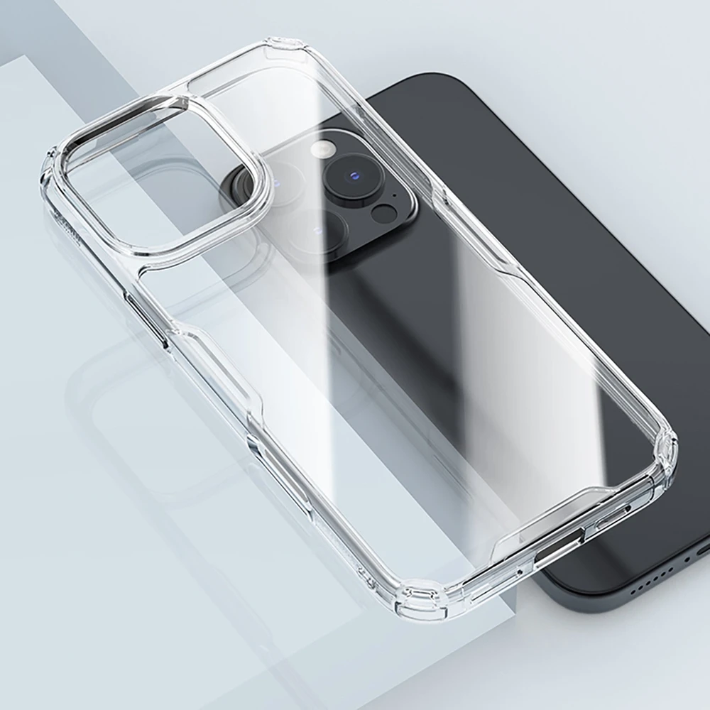 Dėklas NILLKIN NATURE PRO IPHONE 16 PRO MAX 6.9 SKAIDRUS