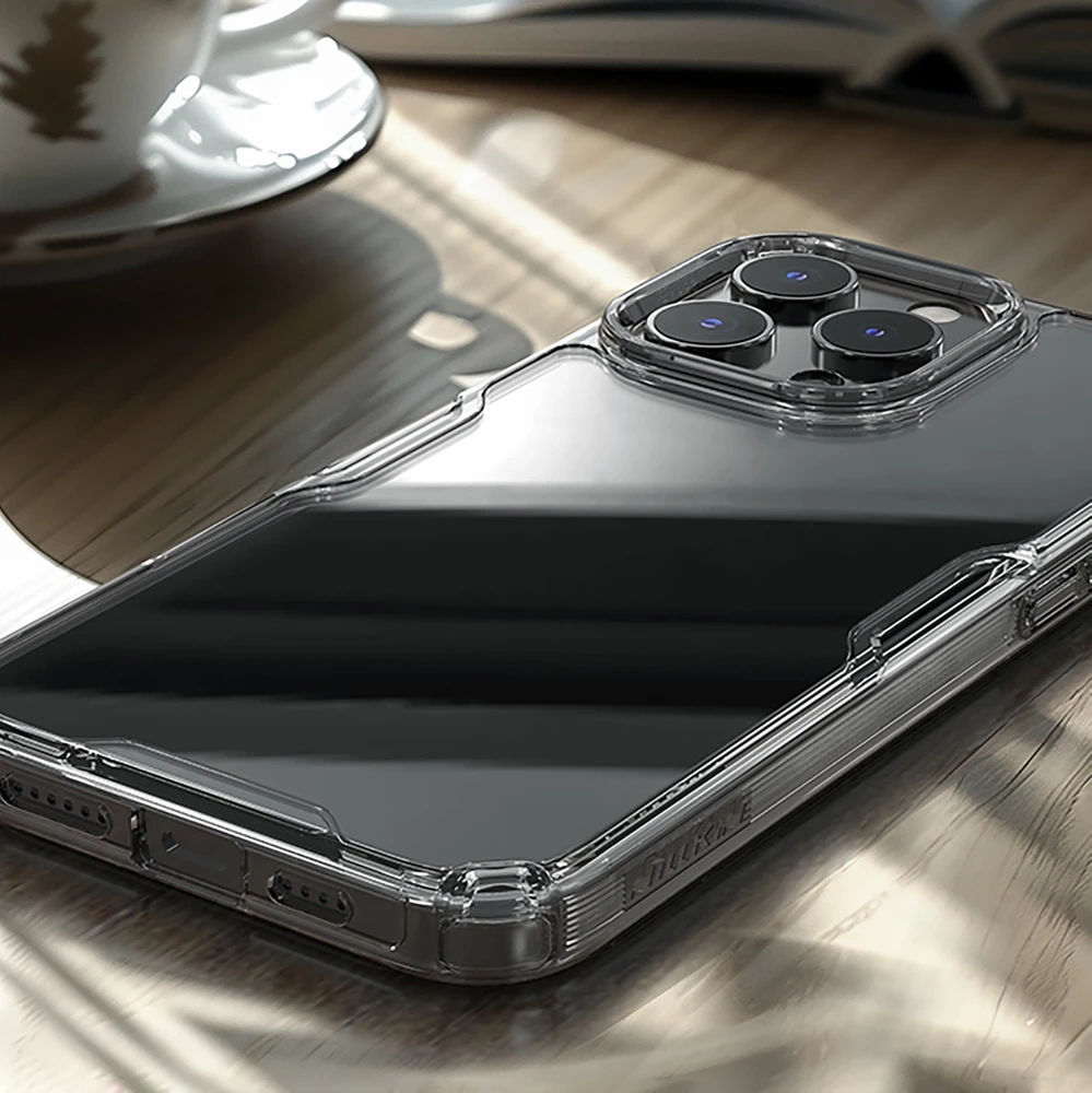 Dėklas NILLKIN NATURE PRO IPHONE 16 PRO MAX 6.9 SKAIDRUS