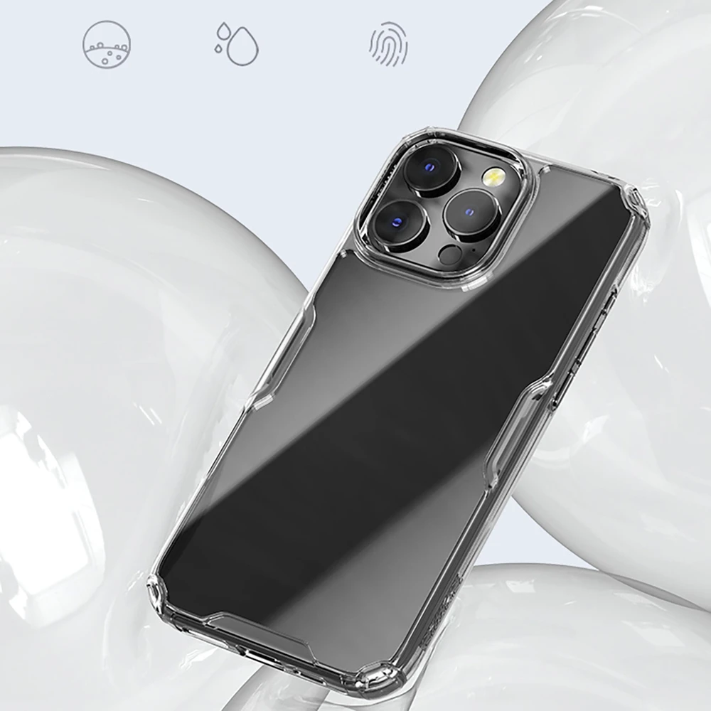 Dėklas NILLKIN NATURE PRO IPHONE 16 PRO MAX 6.9 SKAIDRUS