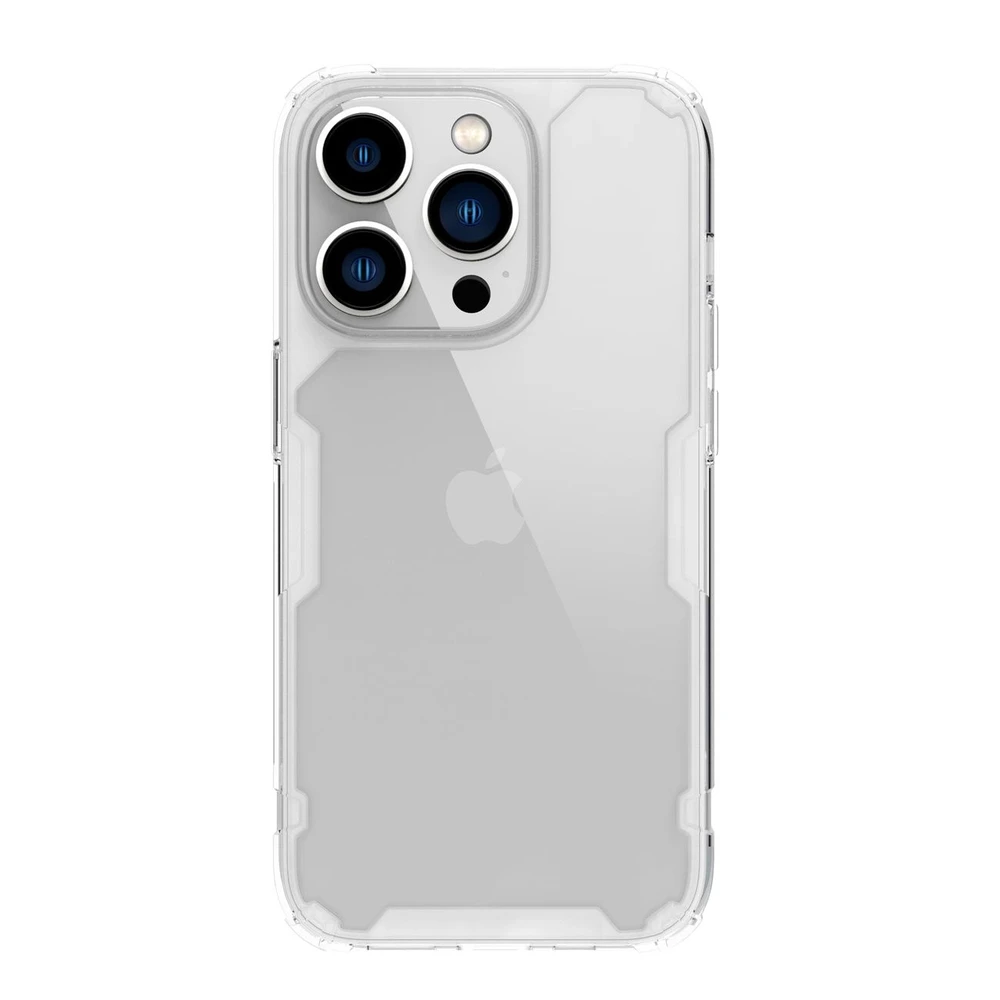 Nillkin Nature TPU Pro dėklas, skirtas Apple iPhone 14 Pro Max (baltas)